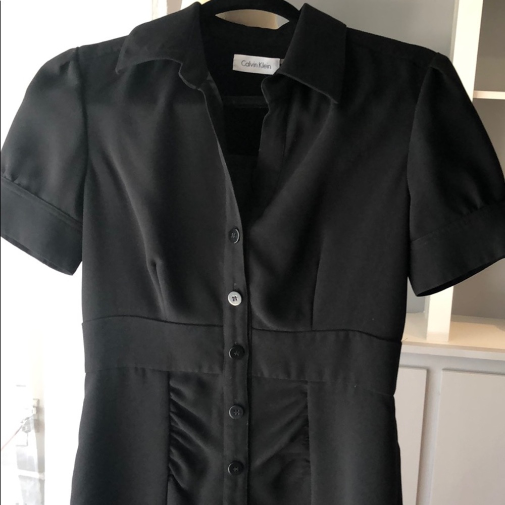 Calvin Klein Dress, Black, Size 4